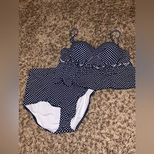Polkadot bikini swimsuit